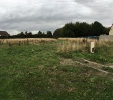 Terrain avec vue ligne EDF