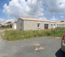Maison hors d'air facade sud