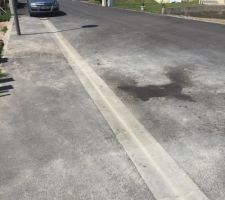 Route devant la maison