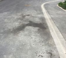 Route devant la maison