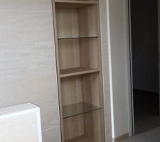 Meuble colonne encastré dans la SDE