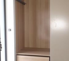 Dressing entrée (aménagements)