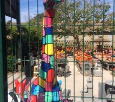 Exemple de déco girafe pr l'ambiance Méditerranéenne voir mexicaine