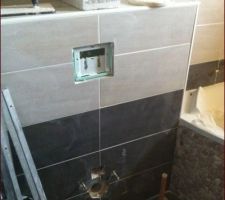 22 septembre : coffrage wc fini