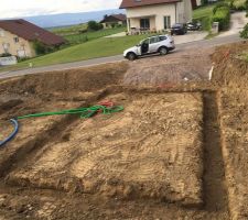 Garage en demi-niveau