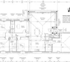 Plan métré du constructeur