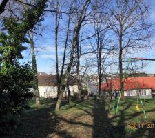 Le terrain avant travaux