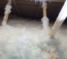 Isolation des combles.