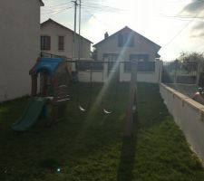 Vue du terrain à découper