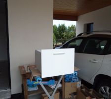 Premier caisson monté ....