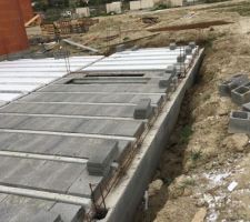 Mep pour coulage de la dalle