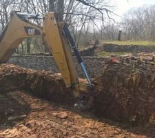 Taille du mur de sout&egrave;nement