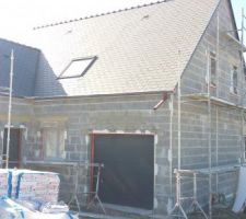 C'est partis pour l'enduit !