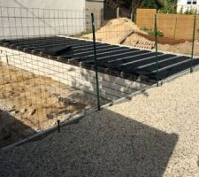 Mise en place du vide sanitaire