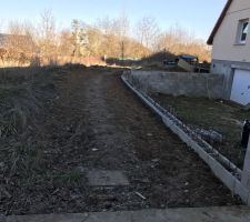 ..puis notre fameux chemin d'accès !