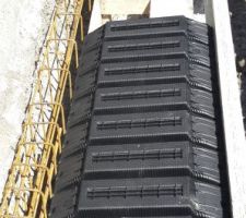 Pose des bac noirs partout