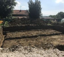 Terrassement terminé