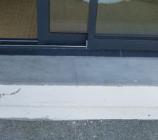 Fissure sur seuil 4