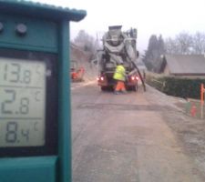 Temp&eacute;rature tr&egrave;s froide - coulage sans antigel