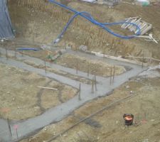 Les armatures sont positionn&eacute;es apr&egrave;s coup.