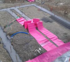 J'essaye de prot&eacute;ger les fondations du gel.