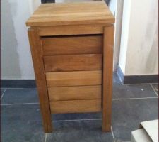 23 septembre : montage du meuble de la sde