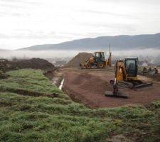 Tracto sur la terrasse
