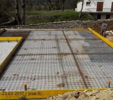 Coffrage et ferraillage