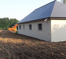 Remise en place des terres