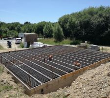 Ferraillage et coffrage