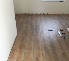 Parquet dans la chambre