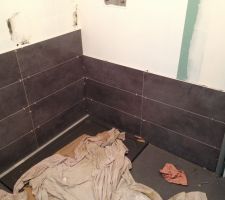 Faïence salle de douche / chambre parentale RDC