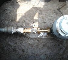 Compteur d'eau vol du purgeur
