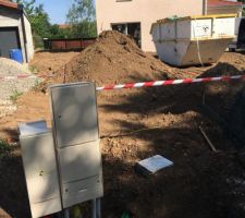 Logettes élec et gaz posées !!