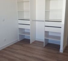 Dressing terminé Chambre 2