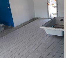 C'est parti pour le carrelage