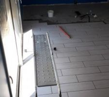 Suite du carrelage