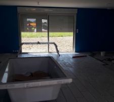 Suite du carrelage