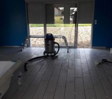 Suite du carrelage
