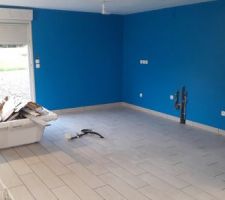 Suite du carrelage