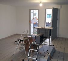 Suite du carrelage