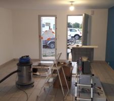 Suite du carrelage