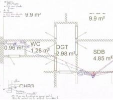 Plan distribution eau potable