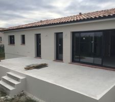 Enduit terrasse fini