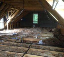 Préparation pose plancher