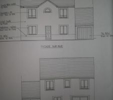 Plan façade avant et arrière