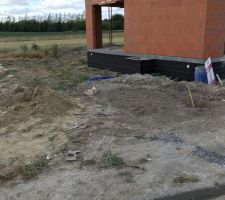 Futur emplacement des compteurs