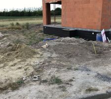 Futur emplacement des compteurs