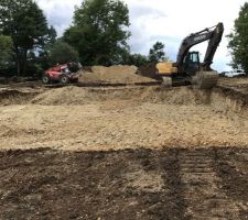 Plateforme de la maison quasi fini