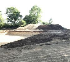 Fin du terrassement